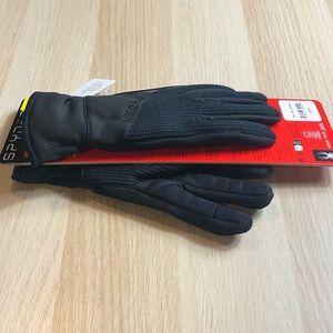 NWT Spider Black Conduct Gloves Unisex Size SP/CH